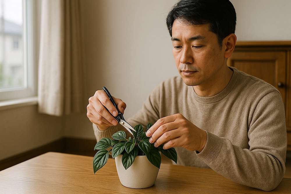 徒長・仕立て直しで形を整える