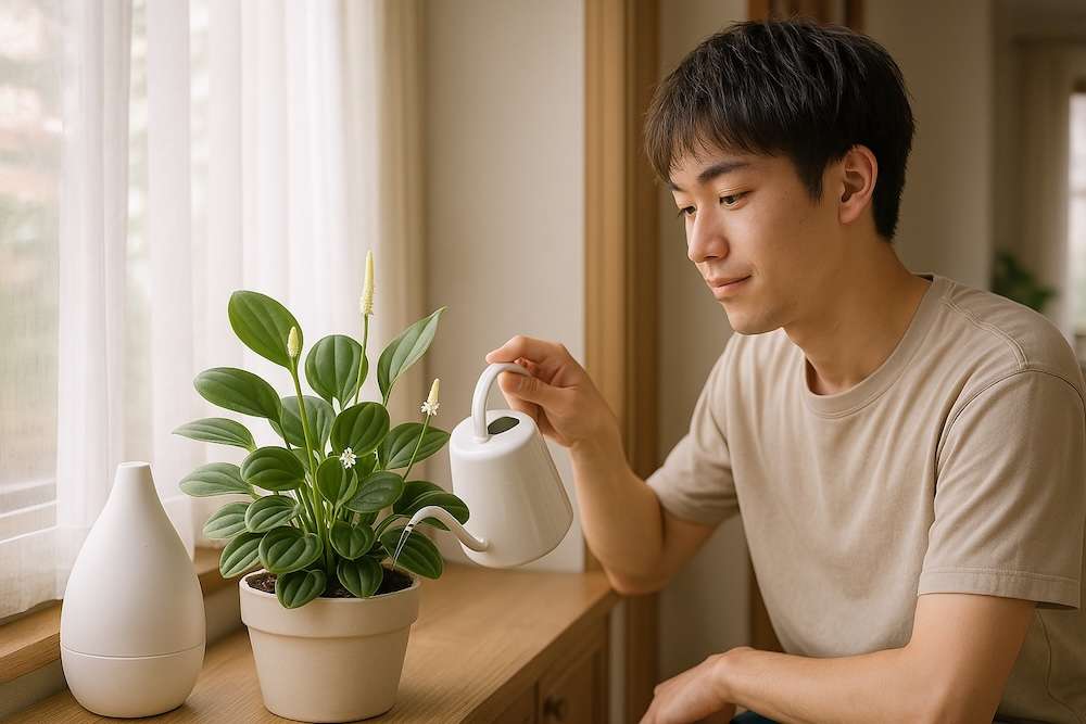 ペペロミアの花が咲く時期と条件