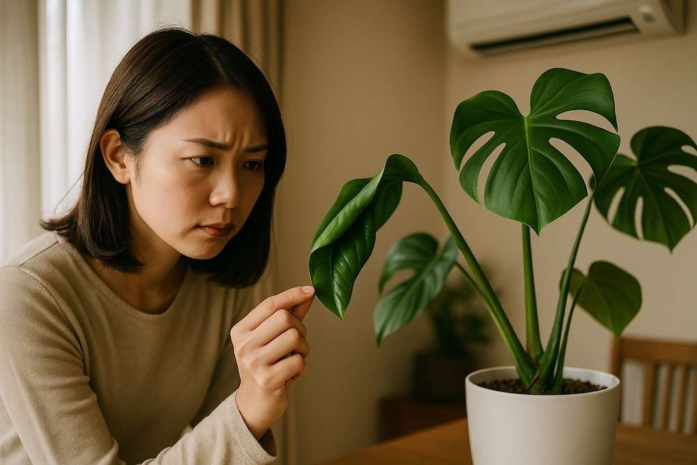 葉が丸まるのはストレスのサイン?